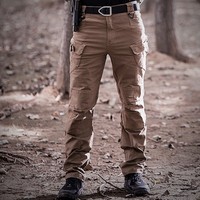 New  Tactical Military Cargo Pants Outdoor Sports Hiking Pants Trousers Combat Multi-pockets Pants
