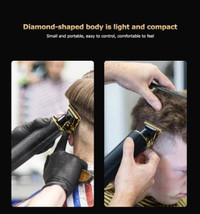 Version Hair Clippers Cordless USB Rechargeable Grooming Kits T-Blade Close Cutting Trimmer For Men