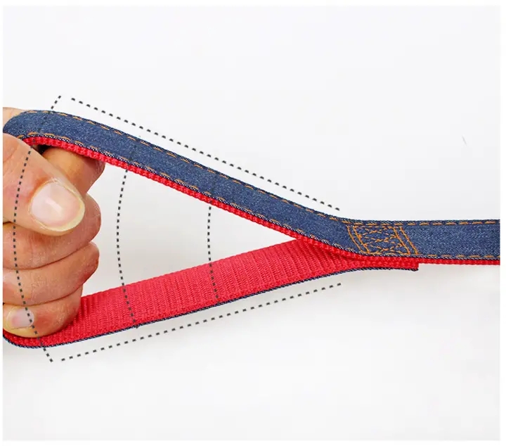 Pet Adjustable Nylon Dog Rope Slip Training Walking Leash Pet Collar Traction Rope for Large Dog