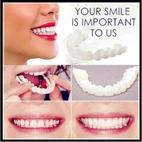 2 Pcs Upper and Lower Teeth Accessories Cover
