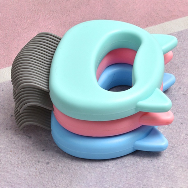 Pet Massage Hair Removal Comb ABS Elastic Half-curved Handle Cat Brush To Clean Fluff Massage Pet