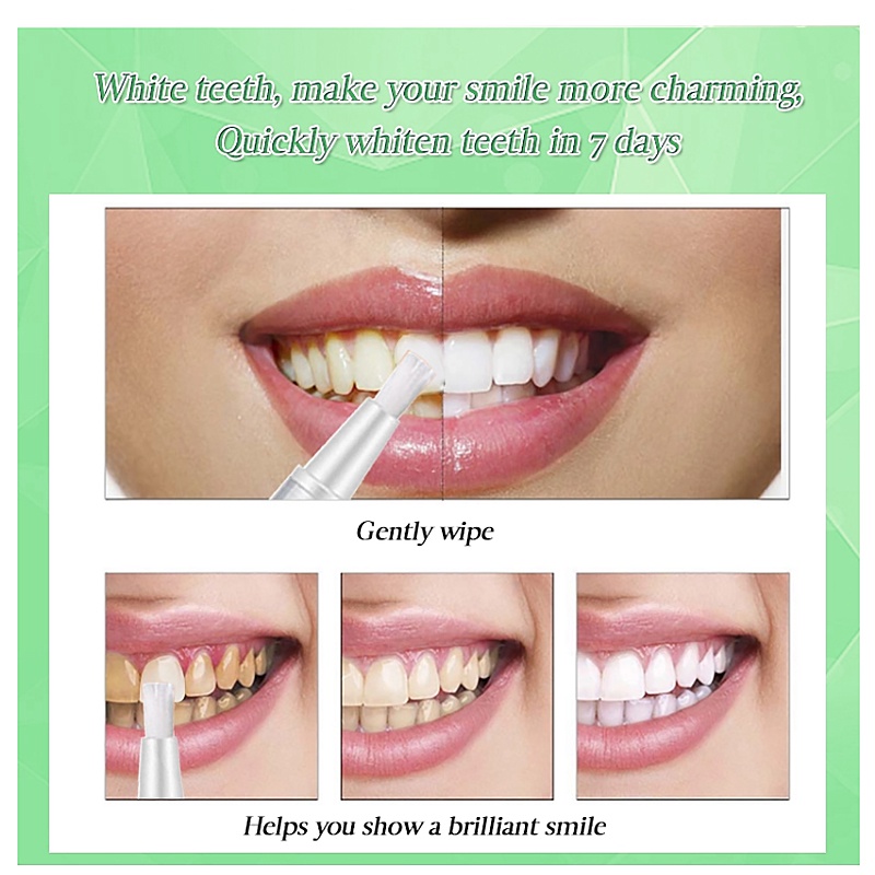 Teeth Whitening Gel Pen Oral Care Tooth Cleaning Tool Whitener Teeth Whitening Oral Hygiene Pen