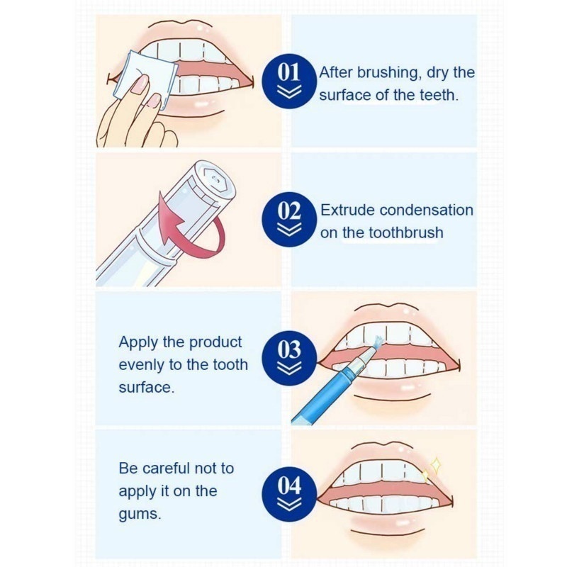 New Magic Teeth Whitening Gel Pen Oral Care Remove Stains Tooth Cleaning Teeth Whitener Tools