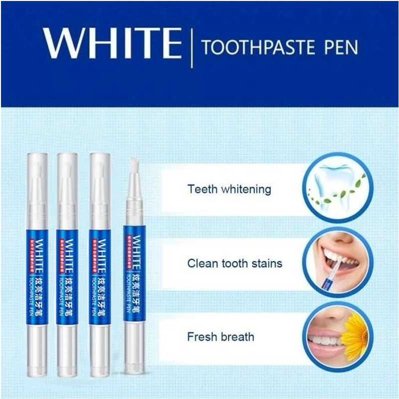 New Magic Teeth Whitening Gel Pen Oral Care Remove Stains Tooth Cleaning Teeth Whitener Tools