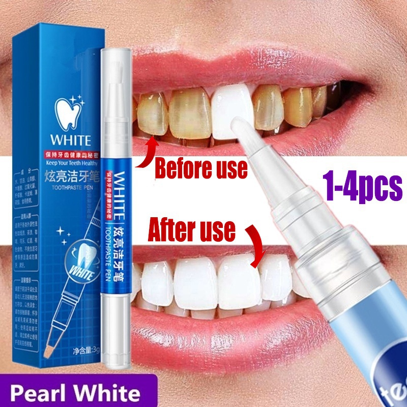 New Magic Teeth Whitening Gel Pen Oral Care Remove Stains Tooth Cleaning Teeth Whitener Tools