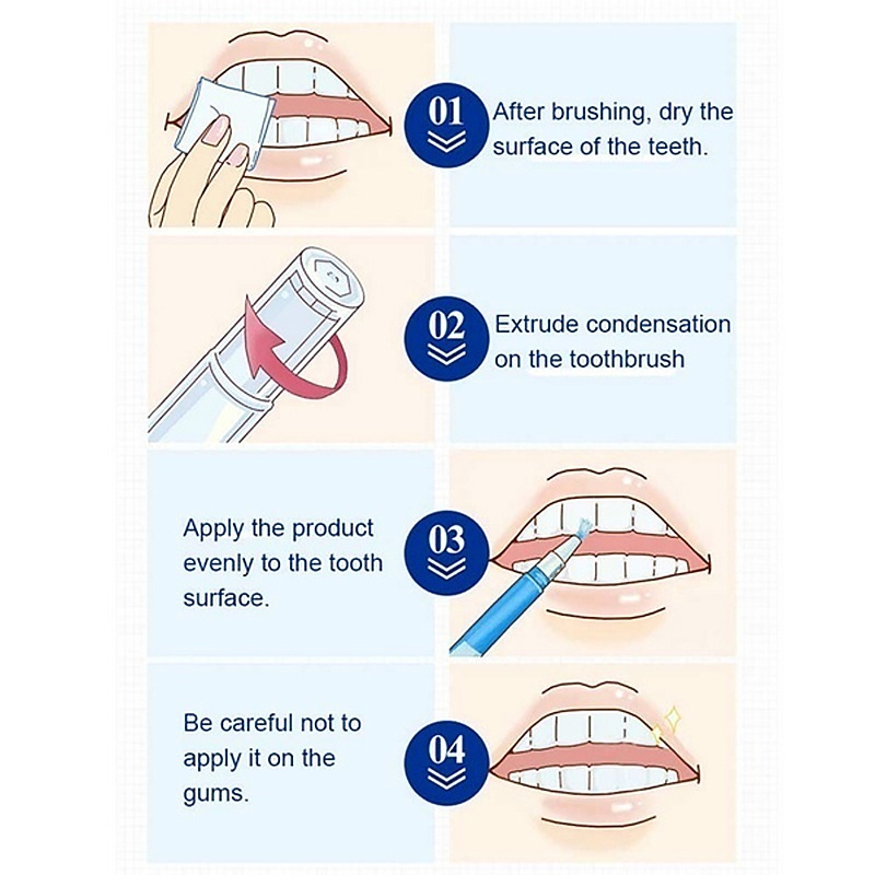 teeth whitening gel pen oral care remove stains teeth cleaning tool whitening agent teeth whitening