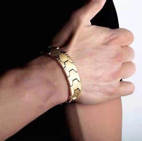 Fashion explosion magnetic therapy slimming bracelet magnetic therapy  health function steel magnetic therapy health bracelet Amazon hot sel