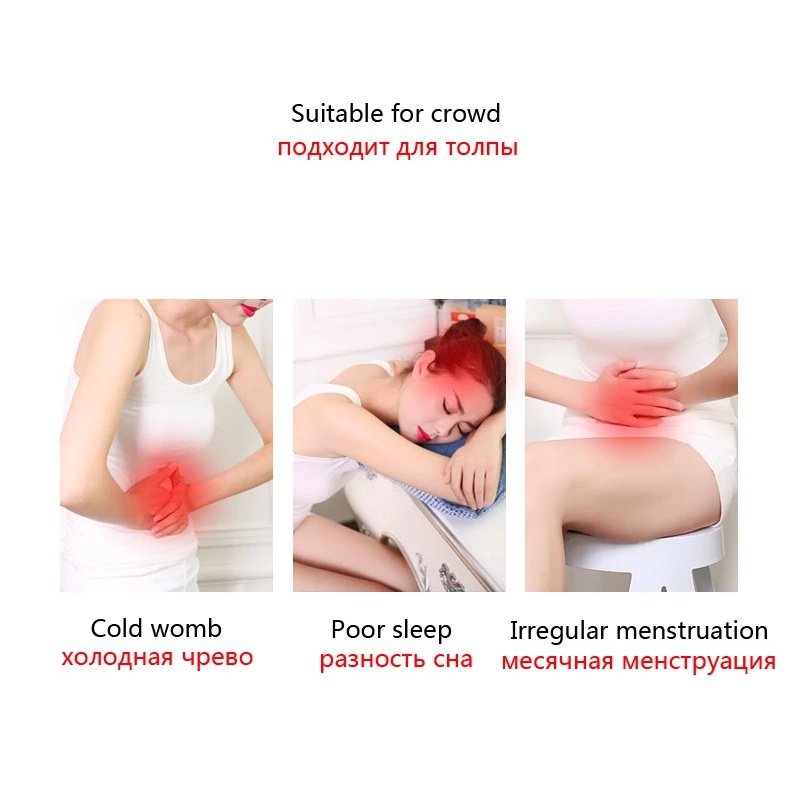 6/20/60/120pcs Chinese Medicine Navel Sticker Warm Moxibustion Paste Detoxification Palace Cold Paste Moxa Belly Button Sticker Slimming pas