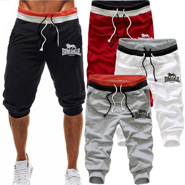 Men Fashion Short Pants Casual Sports Joggers Large Outdoor Loose Sweatpants Athletic Shorts Mens Sport Trousers