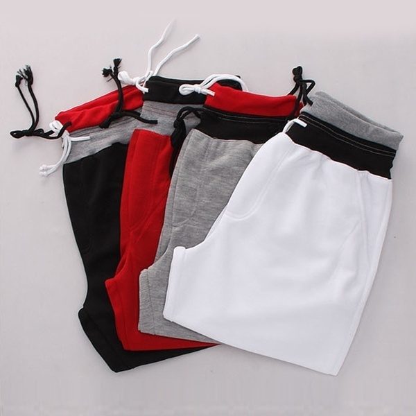 Men Fashion Short Pants Casual Sports Joggers Large Outdoor Loose Sweatpants Athletic Shorts Mens Sport Trousers