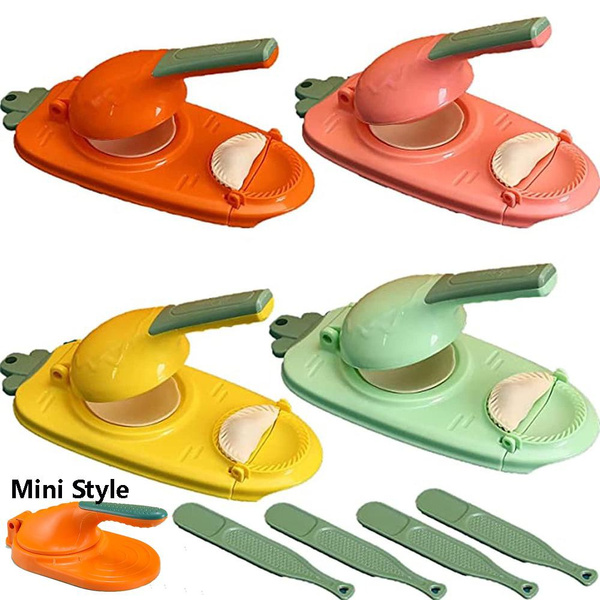 2 In 1 / Mini Dumpling Maker,Manual Dumpling Maker Mould,Kitchen Dumpling Making Tool, Baking Pastry Manual Artifact for Pressing Dumpling S