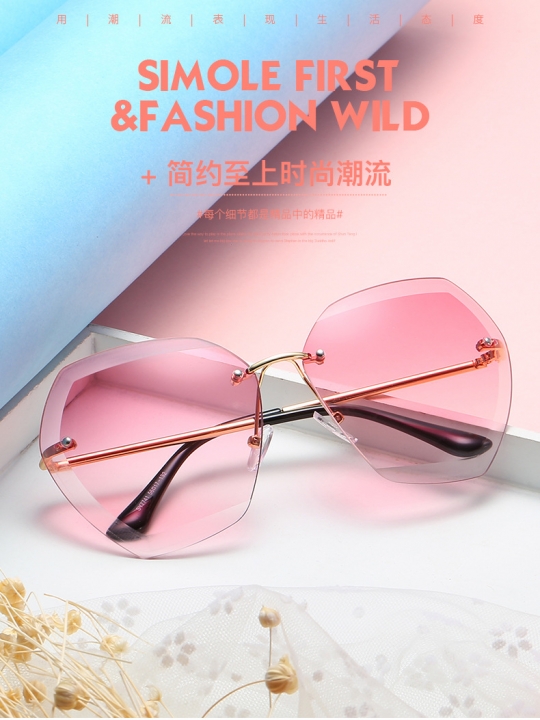 Fashion Ultra Light Fancy Ladies Retro Frame Vintage Outdoor Hipster Eye Wear Luxury Sunglasses