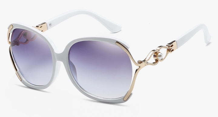 New Design Women Fashion Sunscreen Eyewear Summer Frame Aviator  Eyeglasses UV Protection Sunglasses