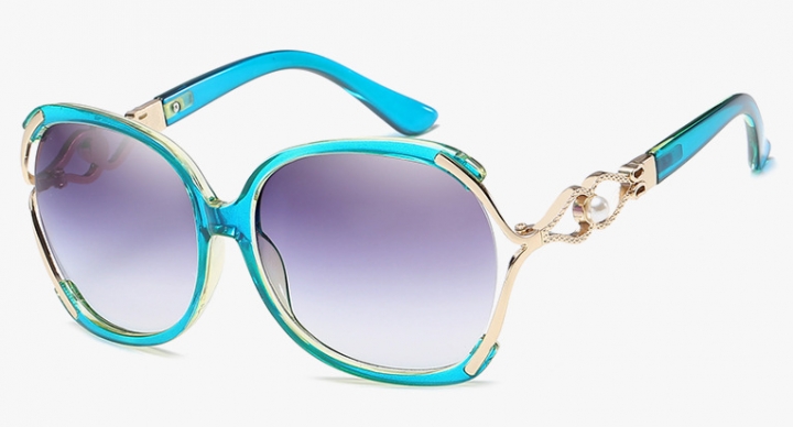New Design Women Fashion Sunscreen Eyewear Summer Frame Aviator  Eyeglasses UV Protection Sunglasses