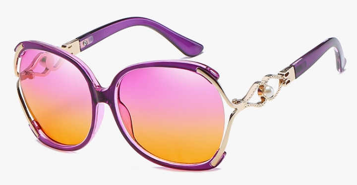 New Design Women Fashion Sunscreen Eyewear Summer Frame Aviator  Eyeglasses UV Protection Sunglasses