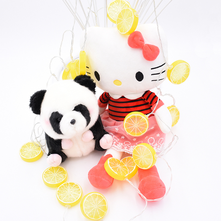 Baby Kids Cute Lemon Lamp Bedroom Light Corridor Decor Small Night Light