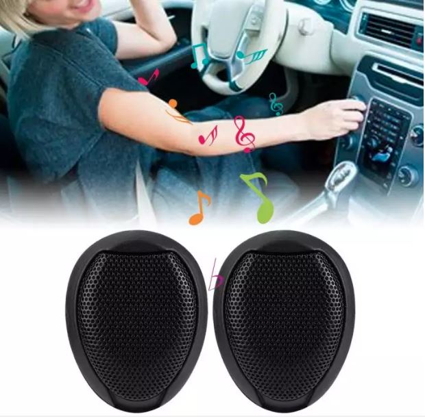 2Pcs 350W Mini-Tweeter Piezoelectric Speakers Loudspeaker