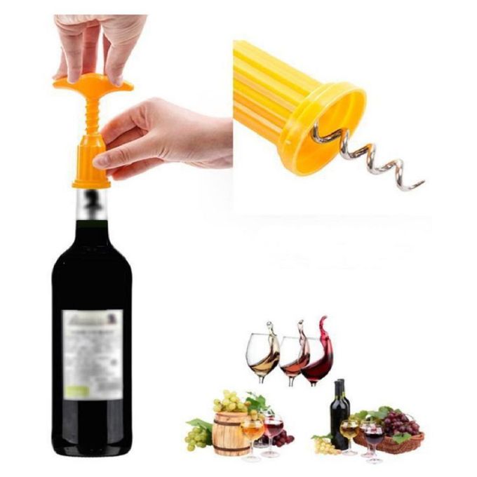 Wine Bottle Opener Plastic Red Wine Plug