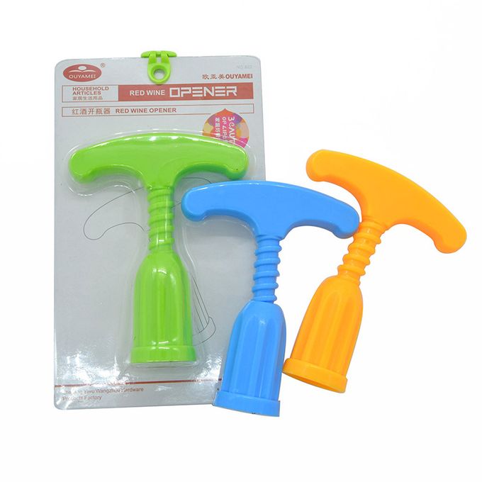 Wine Bottle Opener Plastic Red Wine Plug