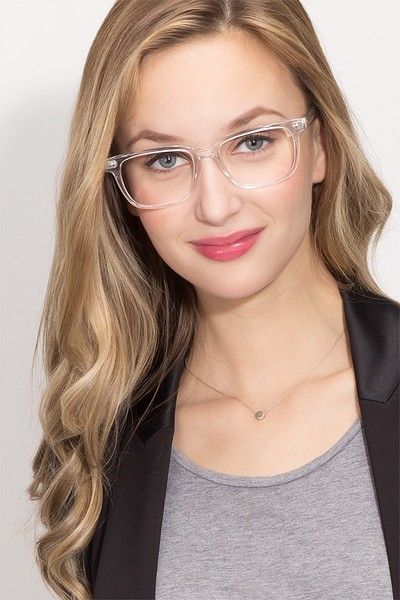 Blue Light Blocking Glasses Square Clear Frame for Computer Screen, Headache Fatigue Migraine Relief