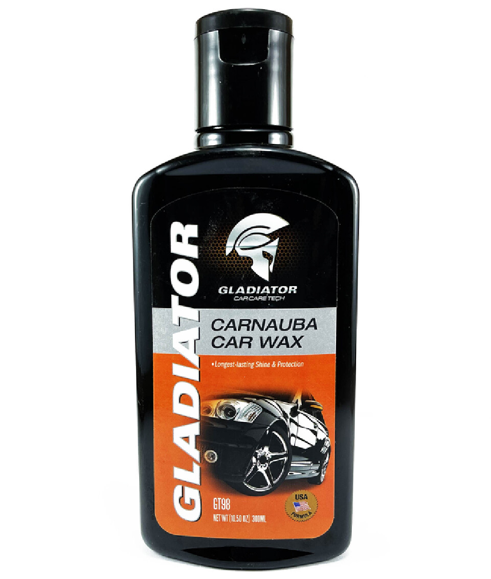 Gladiator Carnauba Car Wax - Shine - USA Formula