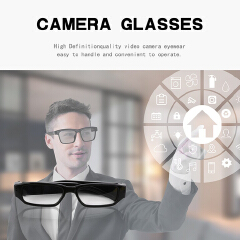 Spy Glasses Hidden Camera Eyewear Outdoor Sport HD Mini Camera Smart Glasses Video Recorder Driving Cycling DVR Video Recorder Eyewear Camcorder