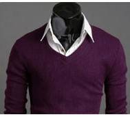 Rabbit plush Wild sweater Bottom sweater shirt men autumn Keep warm