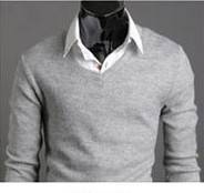 Rabbit plush Wild sweater Bottom sweater shirt men autumn Keep warm