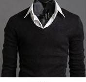 Rabbit plush Wild sweater Bottom sweater shirt men autumn Keep warm