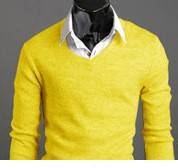 Rabbit plush Wild sweater Bottom sweater shirt men autumn Keep warm