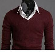 Rabbit plush Wild sweater Bottom sweater shirt men autumn Keep warm