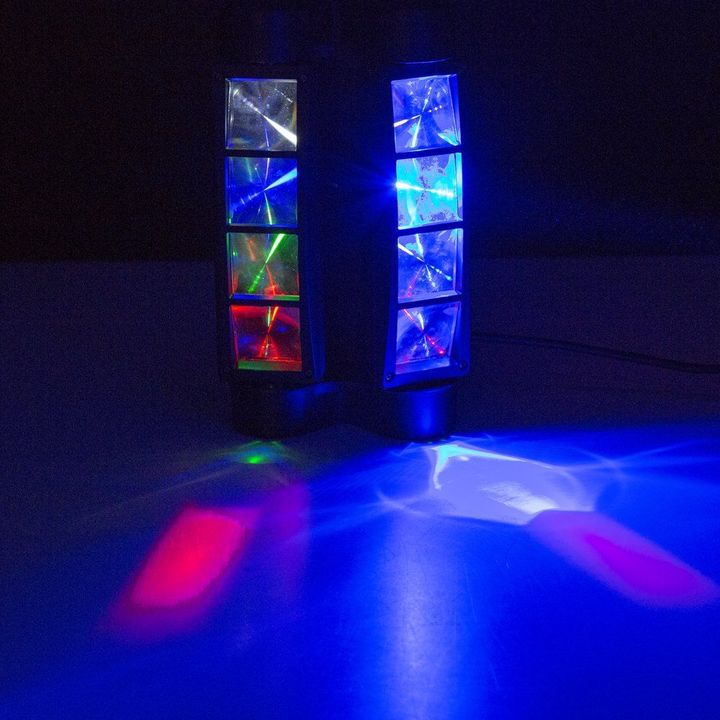 LED8 eye small spider light KTV private room dance hall bar sound control stage lighting laser light