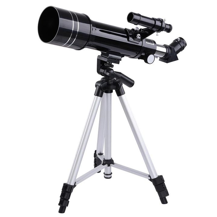 400x70mm refractive index telescope eyepiece for children's beginner's tripod