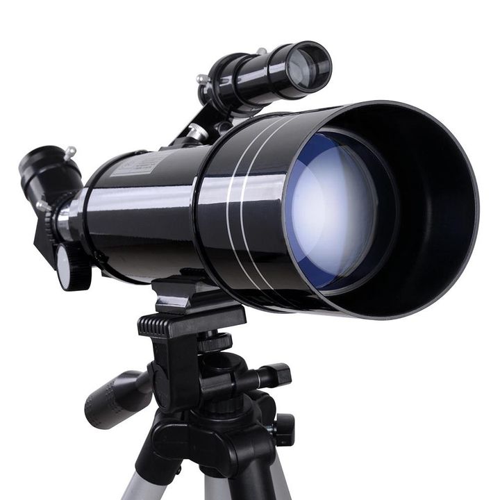 400x70mm refractive index telescope eyepiece for children's beginner's tripod