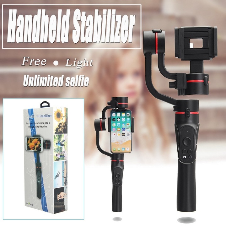 Mobile PTZ Camera Anti-Shake Video Camera Electronic Smart Stabilizer Handheld Stabilizer