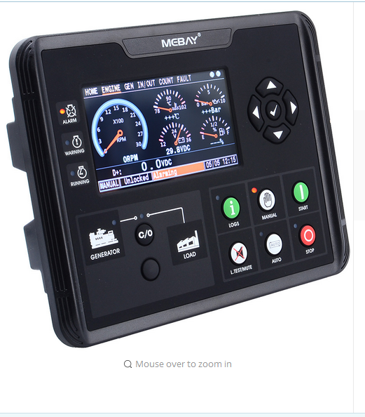DC60D Generator Set Controller for Diesel/Gasoline/Gas Genset Parameters Monitor