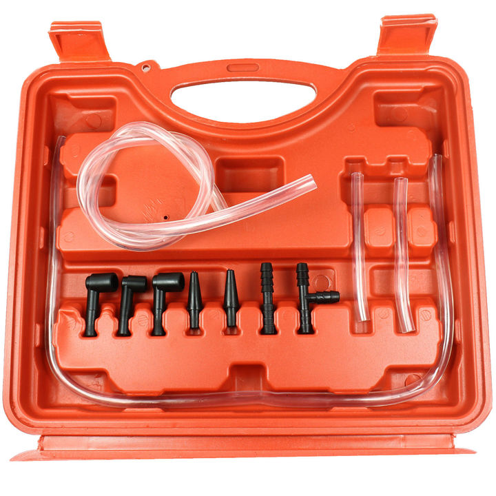 2-in-1 brake bleeder and vacuum pump gauge tuner kit tool DIY hand tool