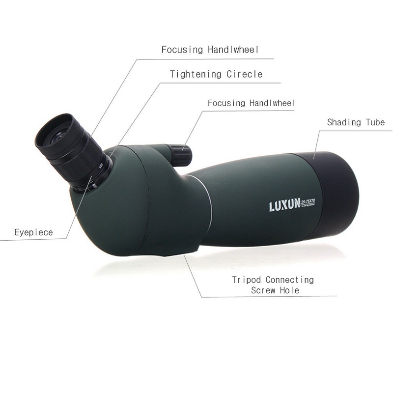 25-75X70 Precision Zoom Binoculars Monocular Waterproof + Tripod