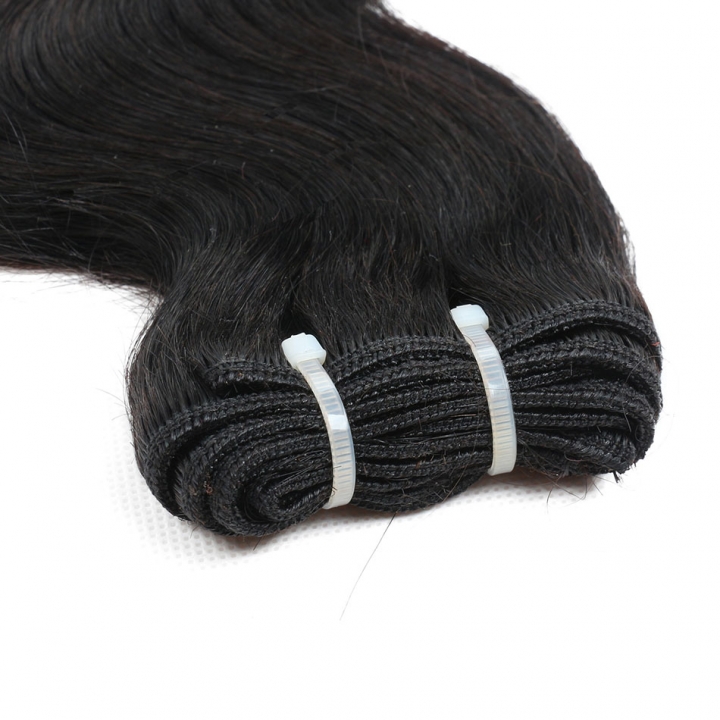 BHF Brazilian Body Wave Virgin Hair 4 Bundles 100% Human Hair Extensions 8-24" 50G/PC Natural Black