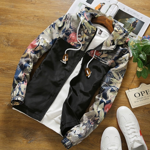 Men Slim Stand Collar Jackets Fashion Sweatshirt Jacket Tops Casual Coat Outwear