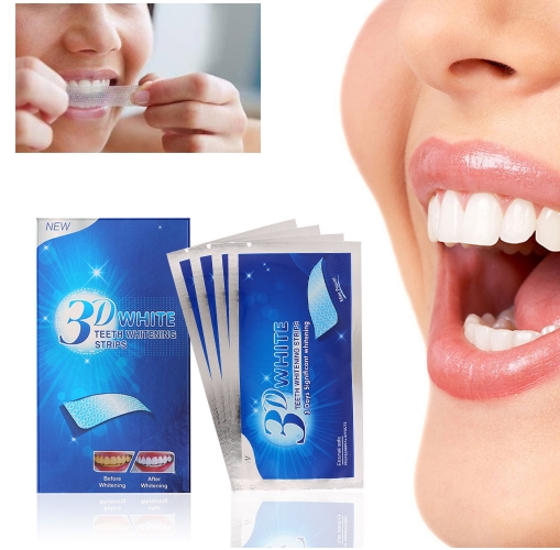 Hot Sales 14Pcs 3D White Gel Teeth Whitening Tooth Dental kit Whitening Perfect Smile