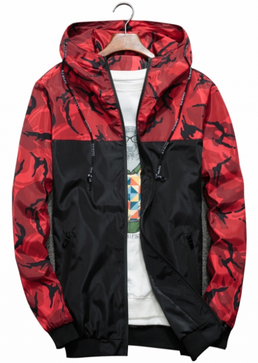New Thin Casual Jacket Men's Trend Camouflage Jacket Men's Clothing