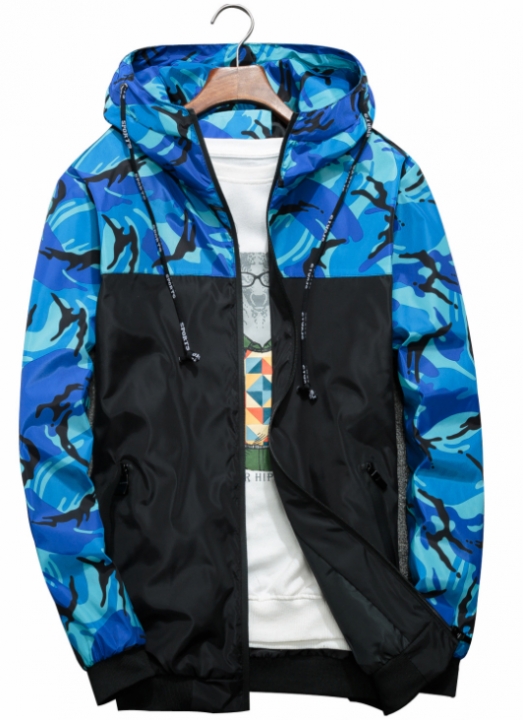 New Thin Casual Jacket Men's Trend Camouflage Jacket Men's Clothing