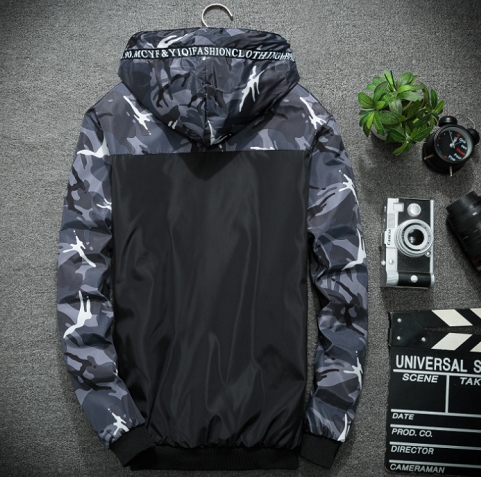 New Thin Casual Jacket Men's Trend Camouflage Jacket Men's Clothing