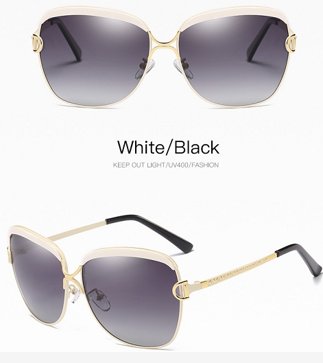 New Sunglasses oversized Women Polarized sun glasses high quality Female Prismatic Eyewear