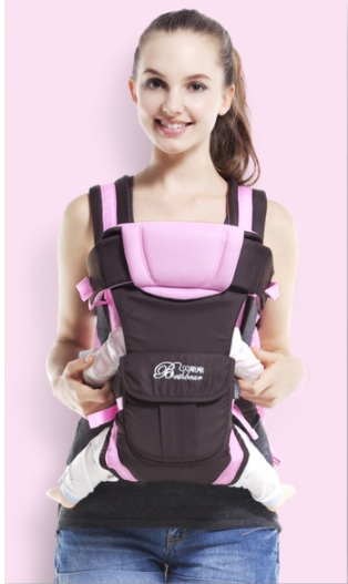 0-30 Months Breathable Front Facing Baby Carrier 4 in 1 Infant Comfortable Sling Backpack