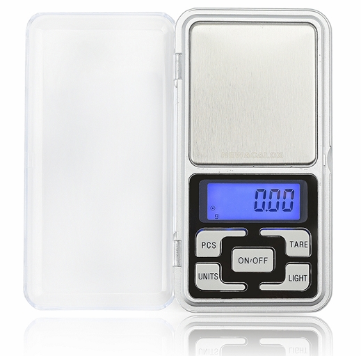 500g x 0.01g Mini Precision Digital Scales Sterling Silver Scale Jewelry Weight Electronic Scales