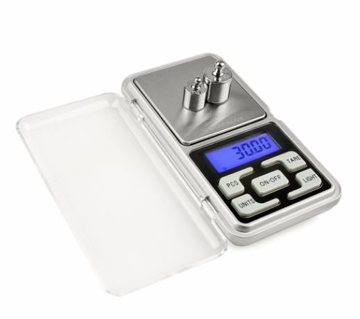 500g x 0.01g Mini Precision Digital Scales Sterling Silver Scale Jewelry Weight Electronic Scales