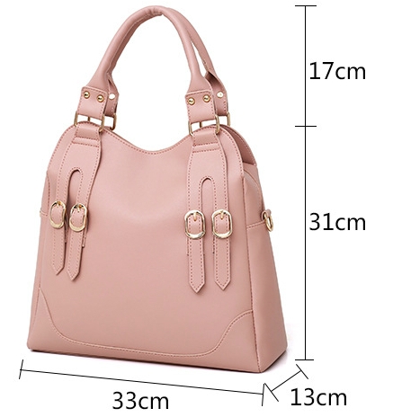 Fashion Women Handbags 3 Pieces Set Composite Shoulder Bag Casual Tote Hand Bags