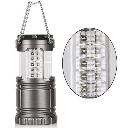 Portable Lantern 30 LEDs Super Bright Camping Light Hand Lamp Outdoor Camping Lantern Light